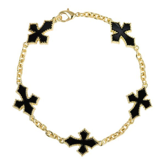 Horizontal Cross Multi Bracelet - MTC501B