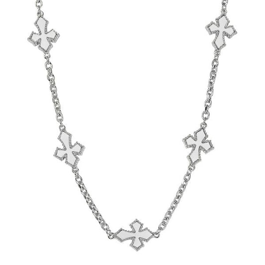 Horizontal Cross Multi Necklace - MTC504CH