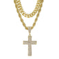 8000 Series Pendant With Rope And Cuban Chain - L23-103