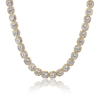 11mm Iced Out Cluster Chain - IOCH-103