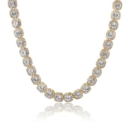 11mm Iced Out Cluster Chain - IOCH-103