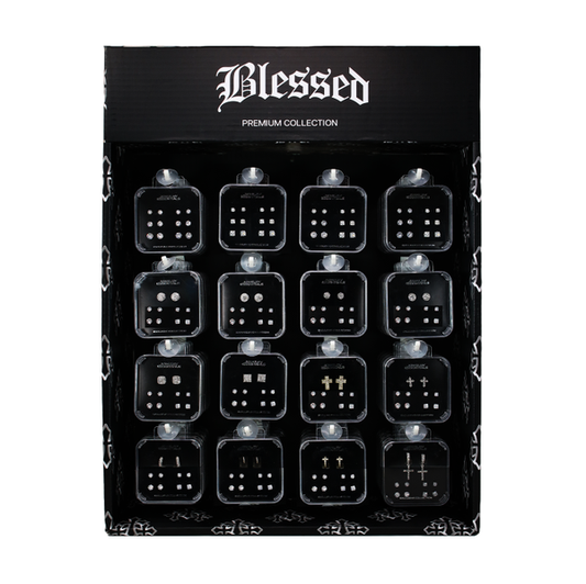 Mens Earring PDQ - 64pcs per PDQ - ME-101