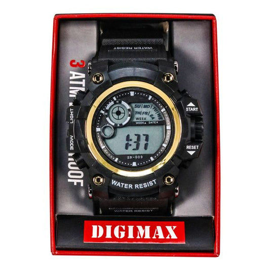 Digimax Water Resistant Digital Watches - 9069B-DGBX