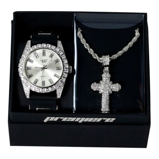 Watch & Necklace Gift Set - W1K4-101