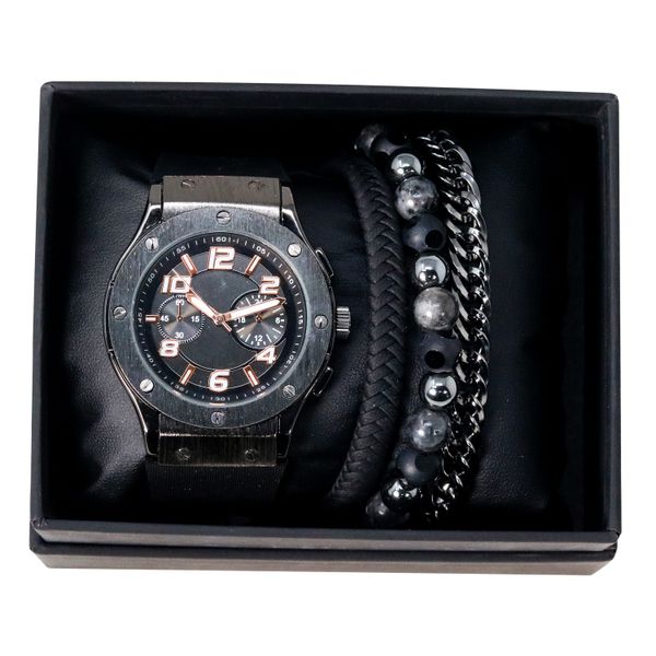 Watch & 3 Bracelet Gift Set - WBR-401