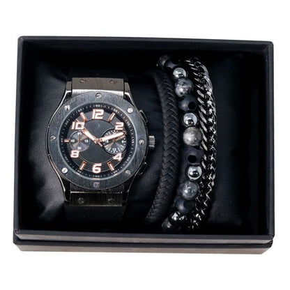 Watch & 3 Bracelet Gift Set - WBR-401