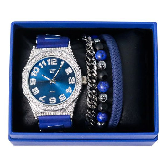 Watch & 3 Bracelet Gift Set - WBR-401