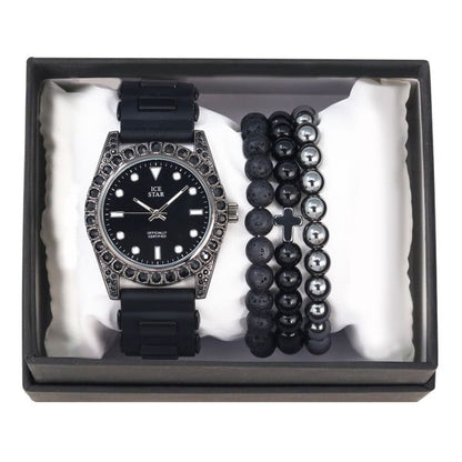 Watch & 3 Bracelet Gift Set - WBR-403