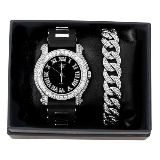 Watch & Bracelet Gift Set - WBR-121