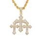 Triple Cross Pendant - RC-1020