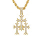 Triple Cross Pendant - RC-1021
