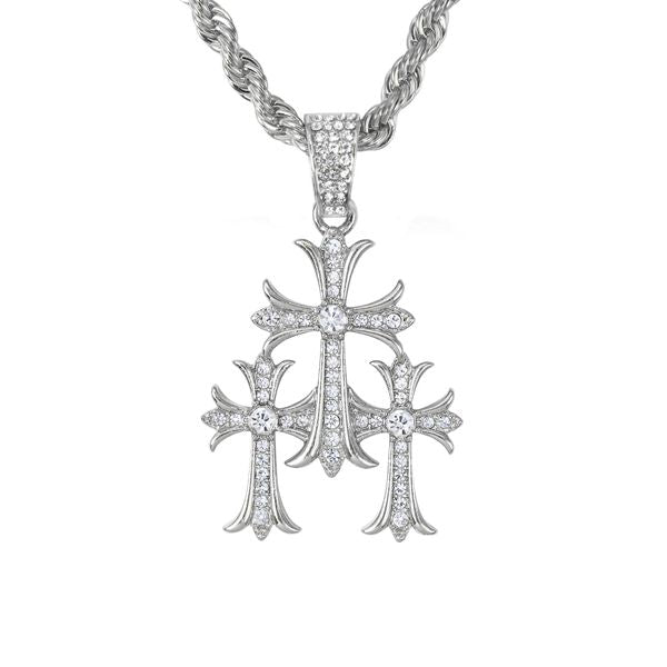 Triple Cross Pendant - RC-1021