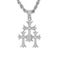 Triple Cross Pendant - RC-1021