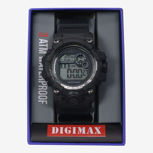 Digimax Water Resistant Digital Watches In Cube Box - 10062-DGBX
