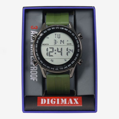 Digimax Water Resistant Boxed Digital Watches - 10161-DGBX