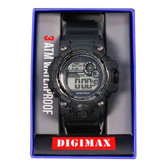 Digimax Water Resistant Digital Watches - 9069B-DGBX