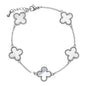 13mm Stainless Steel Clover Bracelet - SSBR-102