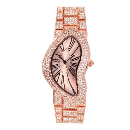Ladies Chandelier Metal Band Watch - 10125-MB