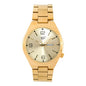 Stainless Steel Round Watch - 10029-MB