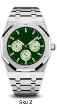 Urban Metal Band Watch - 10127B-MB