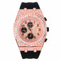 Urban 43mm Silicone Band Watch - 9709B-SB