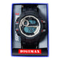 Digimax Water Resistant Boxed Digital Watches  - 10223-DGBX