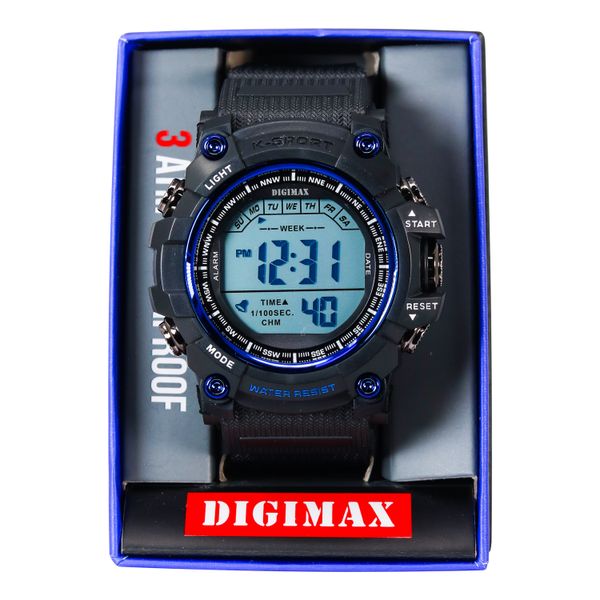Digimax Water Resistant Boxed Digital Watches - 10216-DGBX