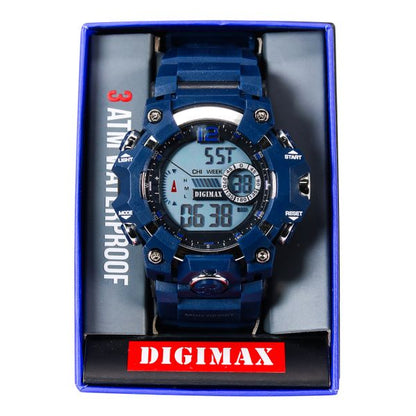 Digimax Water Resistant Boxed Digital Watches  - 10221-DGBX