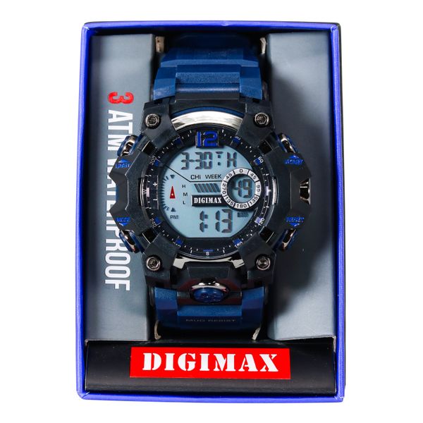 Digimax Water Resistant Boxed Digital Watches  - 10221-DGBX