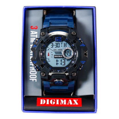 Digimax Water Resistant Boxed Digital Watches  - 10221-DGBX