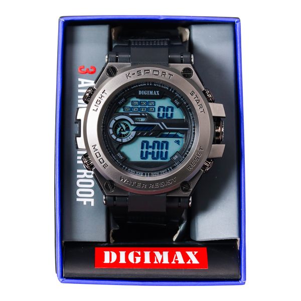 Digimax Water Resistant Boxed Digital Watches  - 10219-DGBX