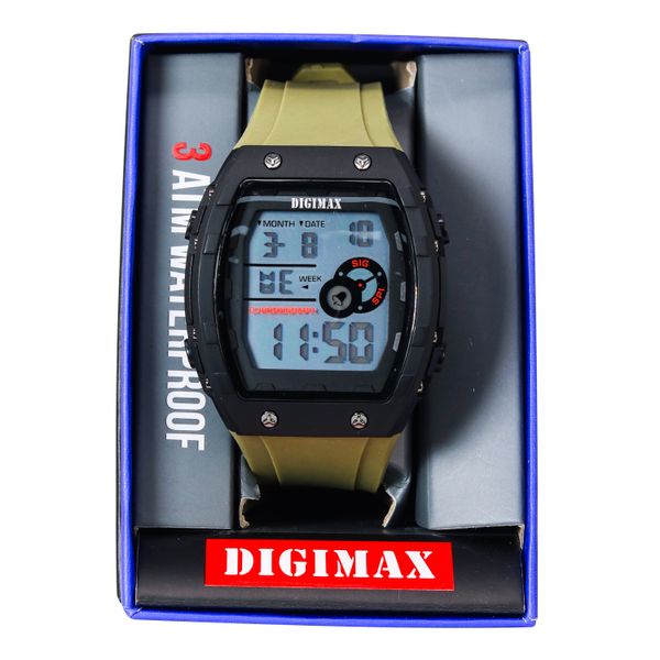 Digimax Water Resistant Boxed Digital Watches  - 10220-DGBX