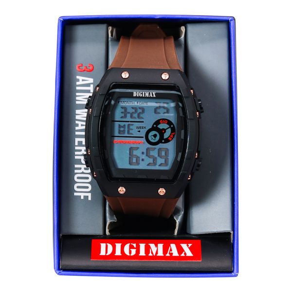 Digimax Water Resistant Boxed Digital Watches  - 10220-DGBX