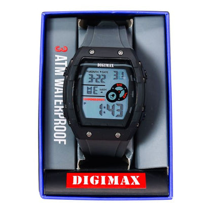 Digimax Water Resistant Boxed Digital Watches  - 10220-DGBX