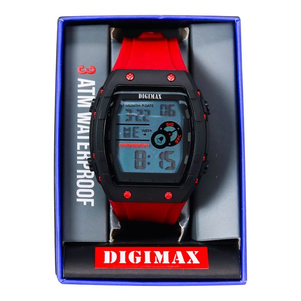 Digimax Water Resistant Boxed Digital Watches  - 10220-DGBX