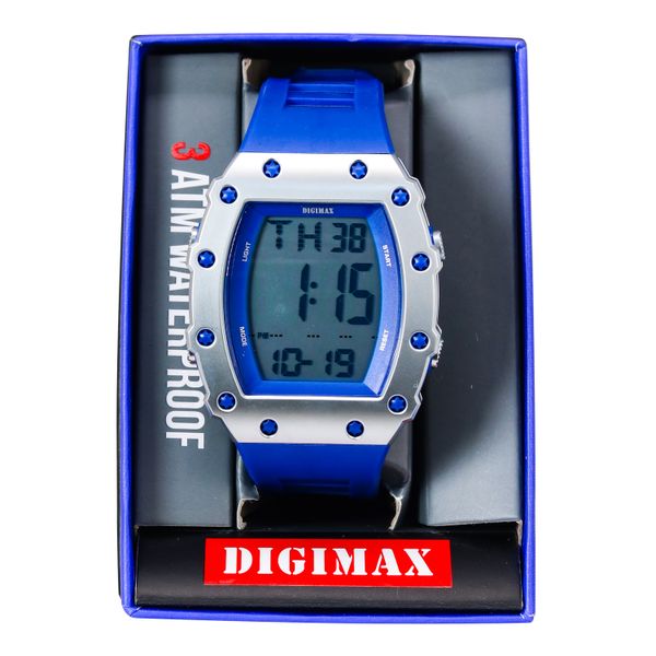 Digimax Water Resistant Boxed Digital Watches  - 10225A-DGBX