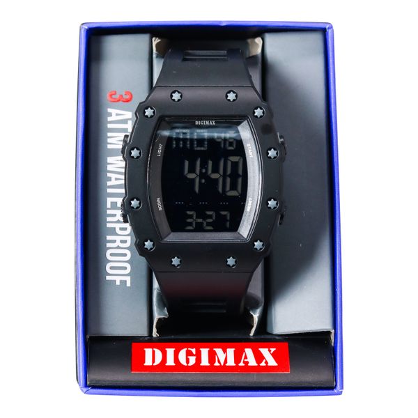 Digimax Water Resistant Boxed Digital Watches  - 10225B-DGBX