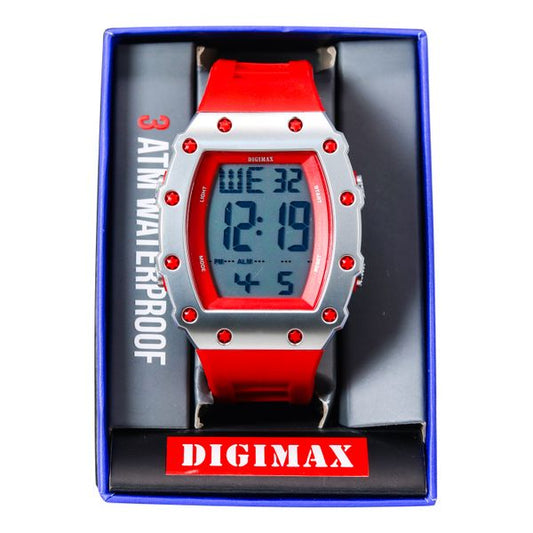 Digimax Water Resistant Boxed Digital Watches  - 10225A-DGBX