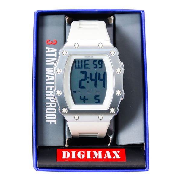 Digimax Water Resistant Boxed Digital Watches  - 10225A-DGBX