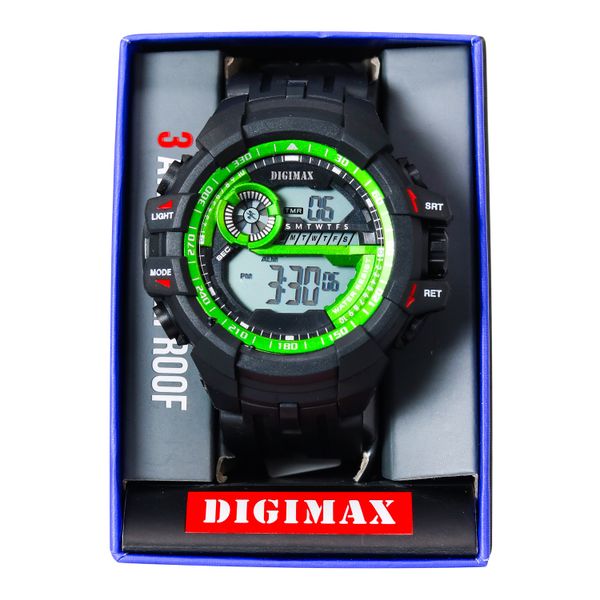 Digimax Water Resistant Boxed Digital Watches  - 10223-DGBX