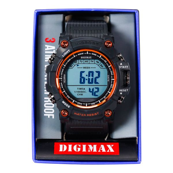 Digimax Water Resistant Boxed Digital Watches - 10216-DGBX