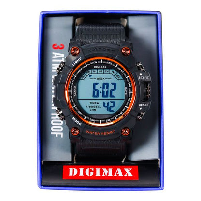 Digimax Water Resistant Boxed Digital Watches - 10216-DGBX