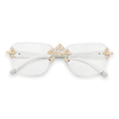 Clear Lens Opaque Sunglasses  - ASG-2103