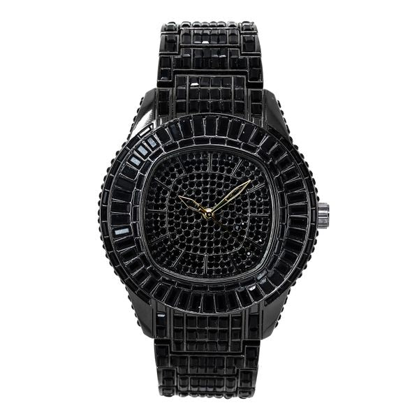 Iced Out Metal Band Watch - REF- 10095-MB