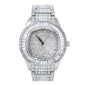 Iced Out Metal Band Watch - REF- 10095-MB