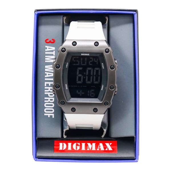 Digimax Water Resistant Boxed Digital Watches  - 10225B-DGBX