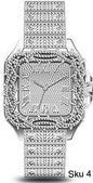 Urban Iced Out Metal Band Watch - 10178-MB