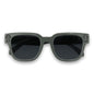 Black Lens Grey Frames Cross Chrome Temple - ASG-322