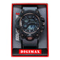 Digimax Water Resistant Boxed Digital Watches  - 10218-DGBX
