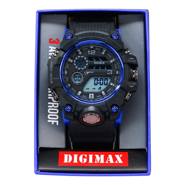 Digimax Water Resistant Boxed Digital Watches  - 10218-DGBX